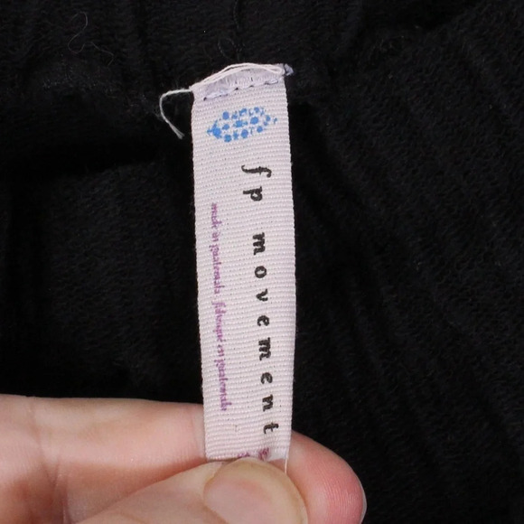 Free People FP Movement Women's Sunny Skinny Sweatpants Black XS - Picture 9 of 11